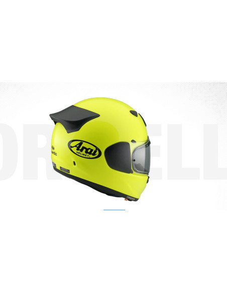 ARAI QUANTIC FLUOR YELLOW SPORTS/INDOOR MOTORCYCLE HELMET