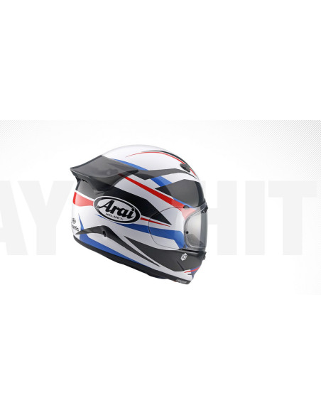 ARAI QUANTIC RAY WHITE SPORTINIS/UŽDARAS MOTO ŠALMAS