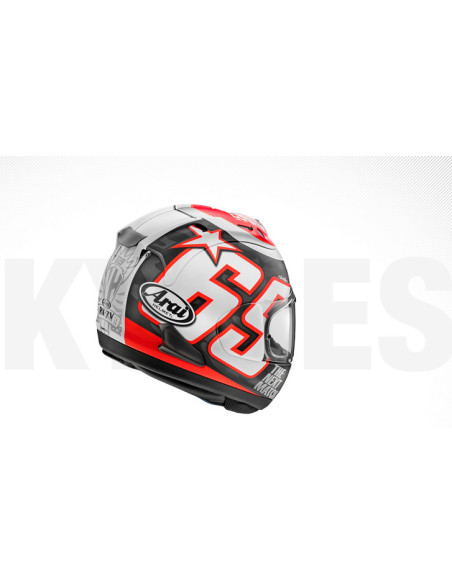 ARAI RX-7V EVO NICKY RESET SPORTINIS/UŽDARAS MOTO ŠALMAS