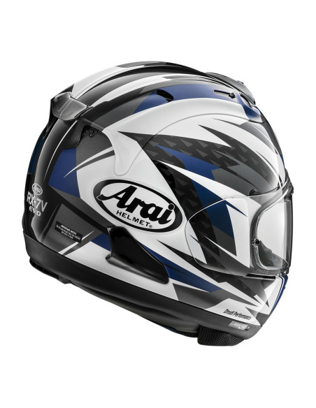 ARAI RX-7V EVO RUSH BLUE SPORTINIS/UŽDARAS MOTO ŠALMAS