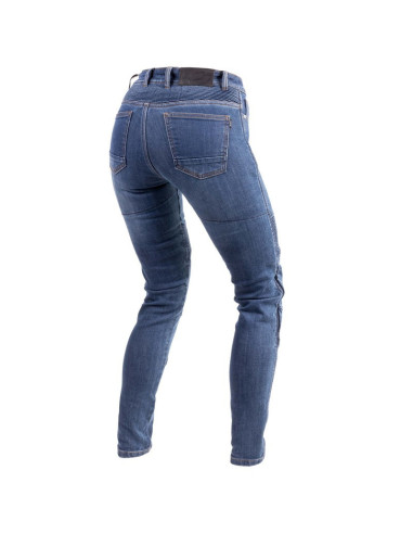 REBELHORN ANNA WASHED BLUE WOMEN'S MOTO JEANS