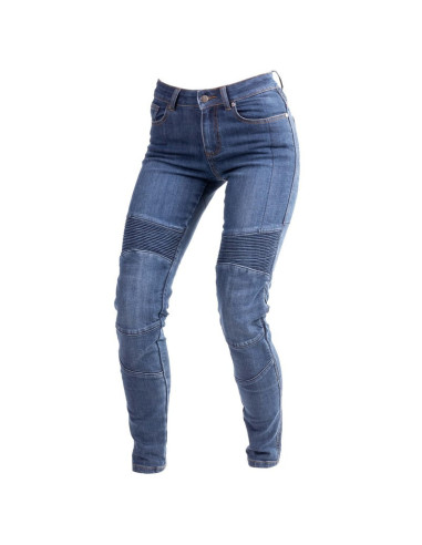 REBELHORN ЖЕНСКИЕ МОТОДЖИНСЫ ANNA WASHED BLUE
