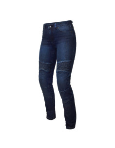 REBELHORN ANNA BLUE WOMEN'S MOTO JEANS