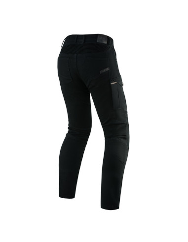 REBELHORN VANDAL BLACK MOTO JEANS
