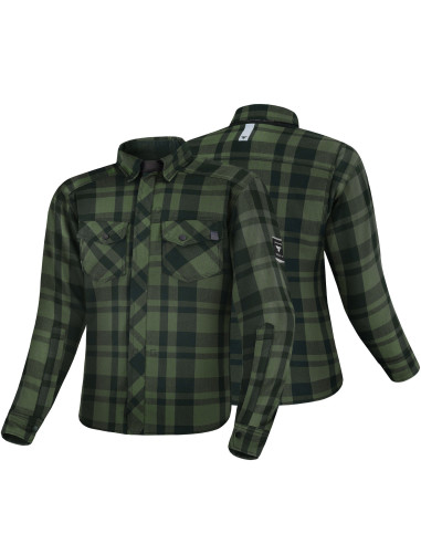 SHIMA RENEGADE 2.0 GREEN MOTO SHIRT