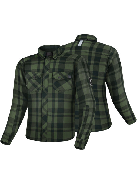 SHIMA RENEGADE 2.0 GREEN MOTO MARŠKINIAI