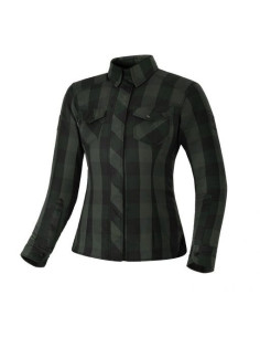 SHIMA RENEGADE 2.0 GREEN WOMEN'S MOTO SHIRT