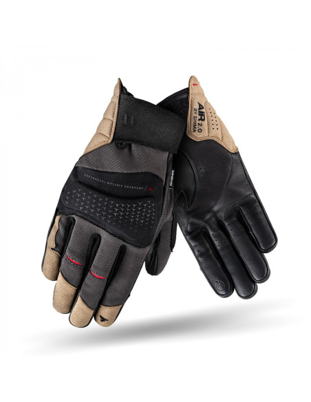 SHIMA AIR MEN 2.0 BROWN MOTO GLOVES