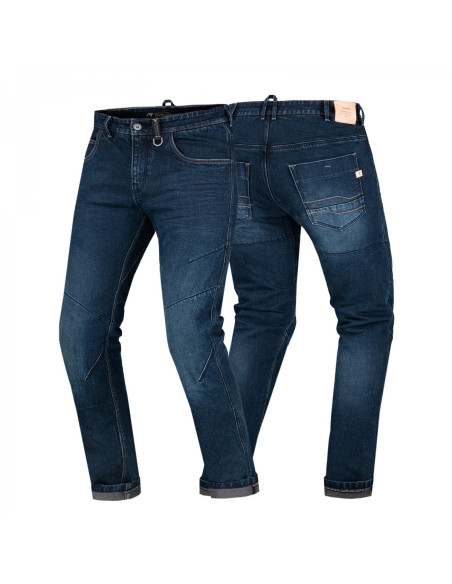 SHIMA DEVON DARK BLUE VYRIŠKI MOTO DŽINSAI