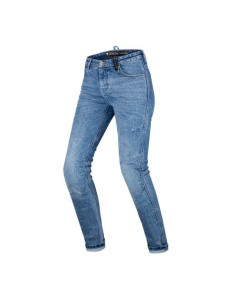 SHIMA DEVON BLUE WOMEN'S MOTO JEANS