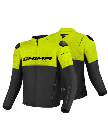 SHIMA МУЖСКАЯ МОТОКУРТКА DRIFT FLUO