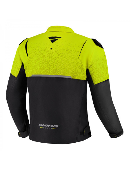 SHIMA DRIFT FLUO MEN'S MOTO JACKET