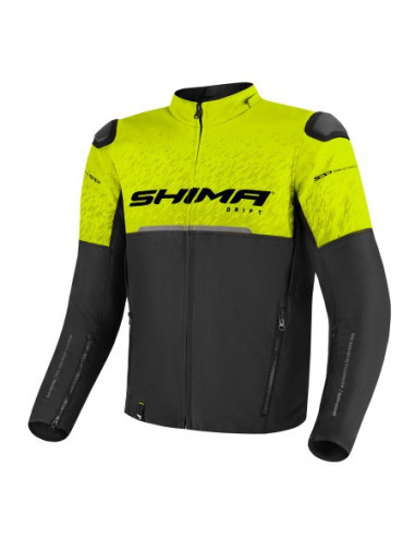 SHIMA DRIFT FLUO MEN'S MOTO JACKET
