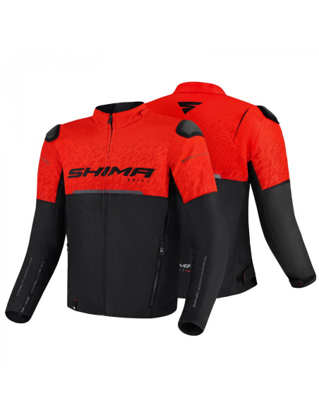 SHIMA МУЖСКАЯ МОТОКУРТКА DRIFT RED