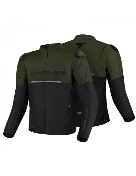 SHIMA МУЖСКАЯ МОТОКУРТКА DRIFT KHAKI