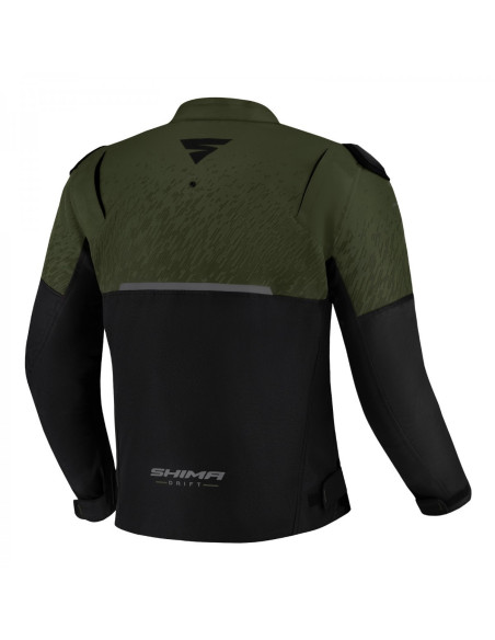 SHIMA МУЖСКАЯ МОТОКУРТКА DRIFT KHAKI