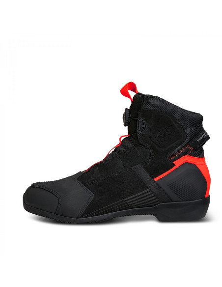 SHIMA EDGE VENT RED MOTO BOOTS