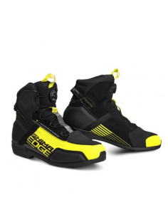 SHIMA EDGE VENT YELLOW FLUO MOTO BOOTS