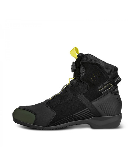 SHIMA EDGE VENT KHAKI MOTO BOOTS