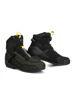 SHIMA EDGE VENT KHAKI MOTO BOOTS