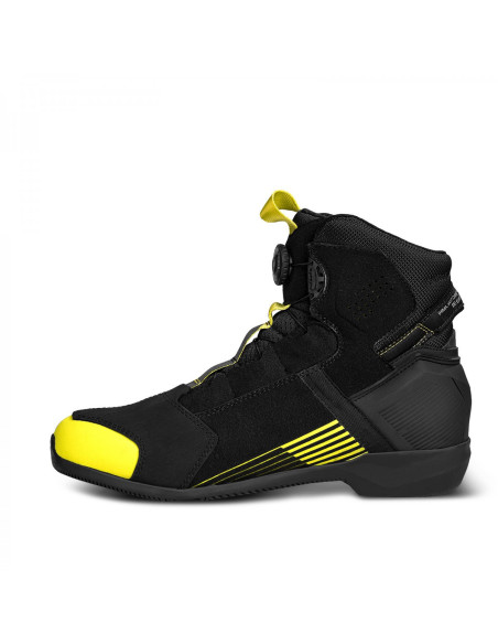 SHIMA EDGE WP YELLOW FLUO MOTO BOOTS