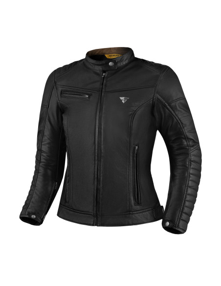 SHIMA ЖЕНСКАЯ КОЖАНАЯ МОТОКУРТКА WINCHESTER 2.0 BLACK