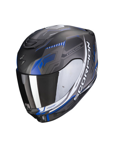 SCORPION EXO-391 HAUT BLUE SPORTINIS/UŽDARAS MOTO ŠALMAS