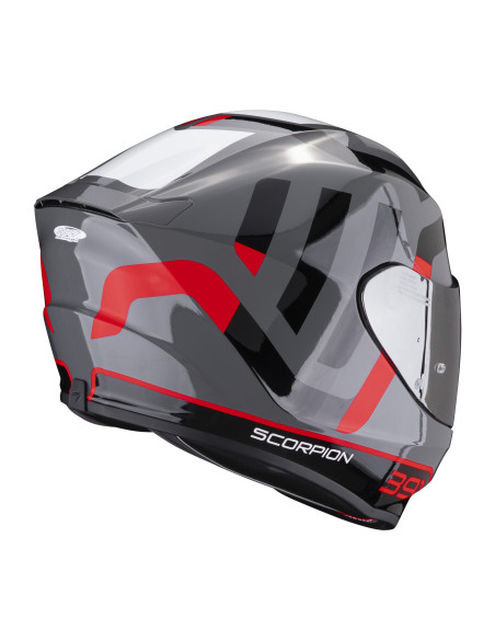 SCORPION EXO-391 AROK GREY SPORTINIS/UŽDARAS MOTO ŠALMAS