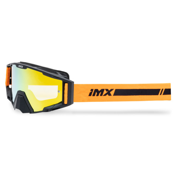 IMX SAND MATT BLACK/ORANGE MOTOKROSO AKINIAI