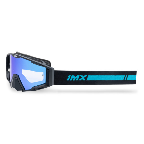 IMX SAND MATT BLACK/BLUE MOTOKROSO AKINIAI