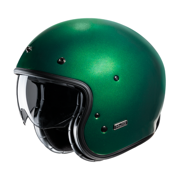 HJC V31 DEEP GREEN ATVIRAS MOTO ŠALMAS